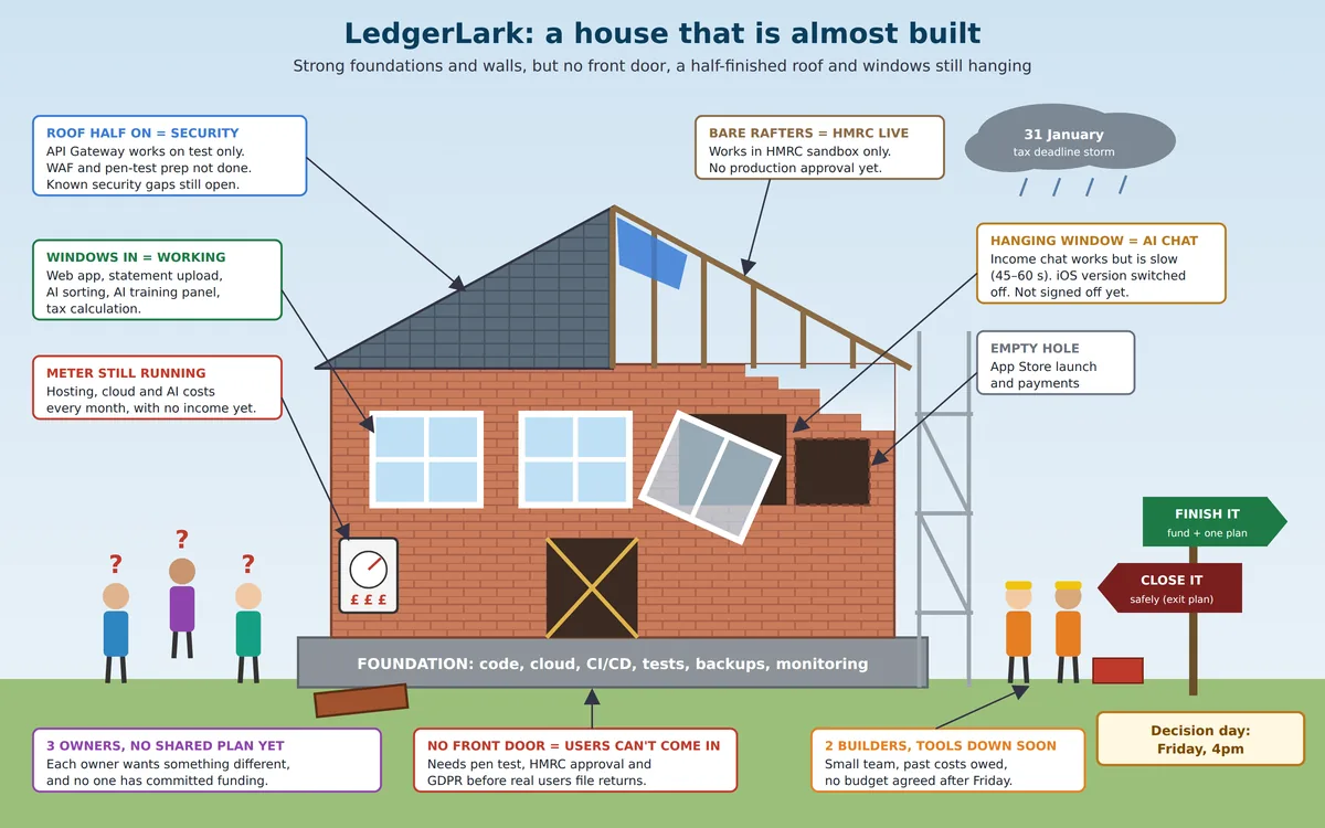 The Half-Built House: Why IT Projects Stall, and How to Get Them Moving Again